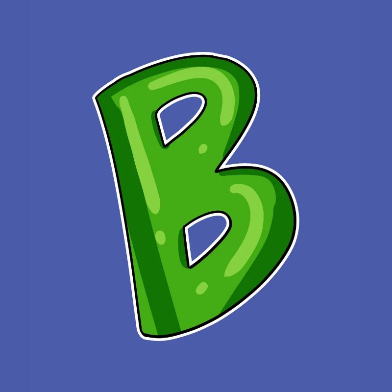 point B - initial point B