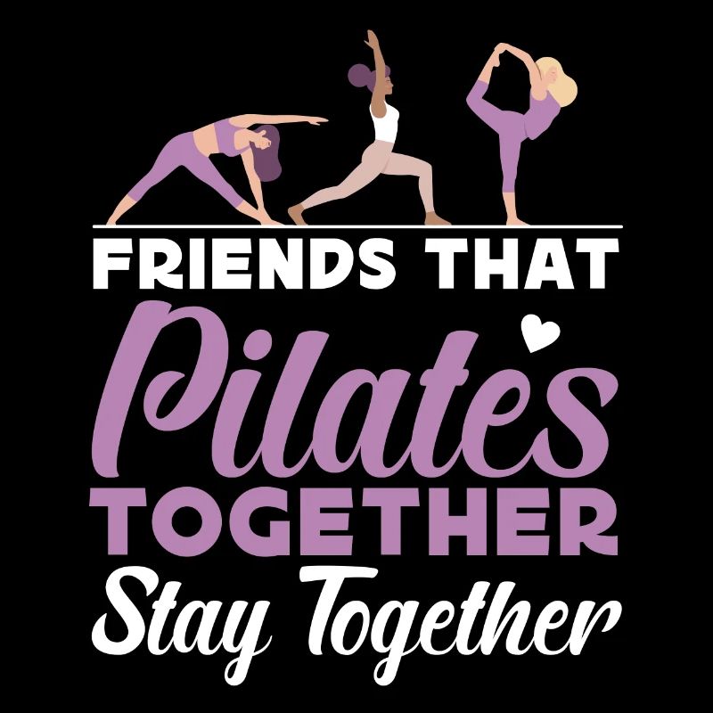 Instructeur de Pilates Professeur Amis