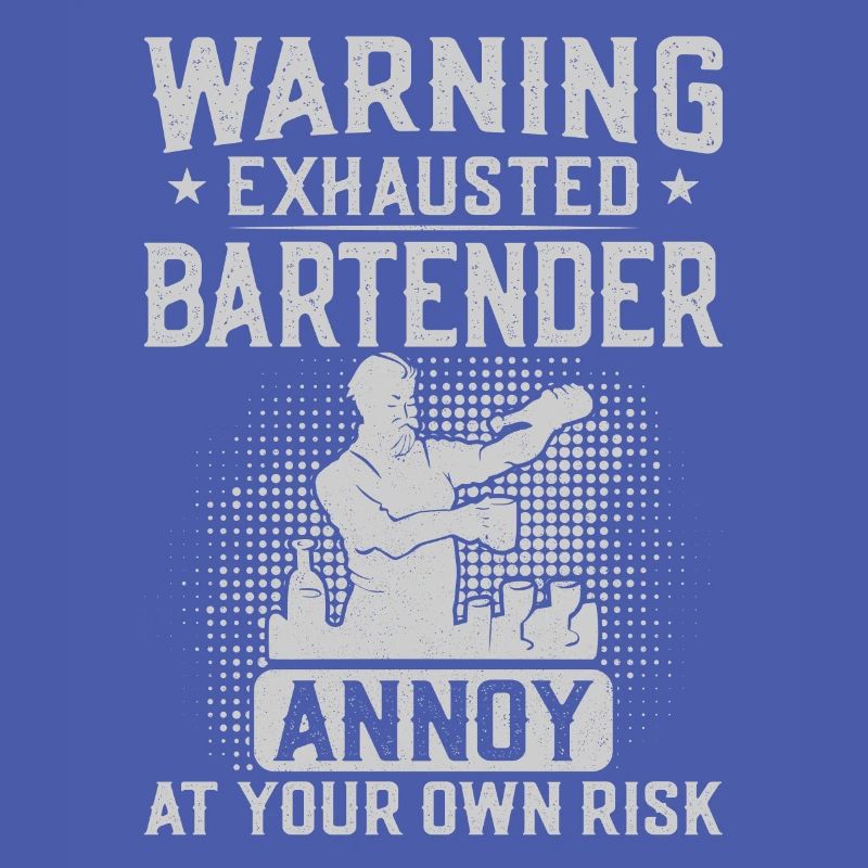 Bartender Mixologist Warning