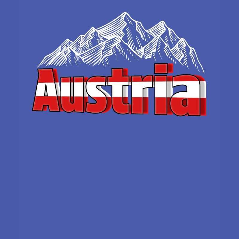 Austria Vacation Eagle Alps Mountains Gift