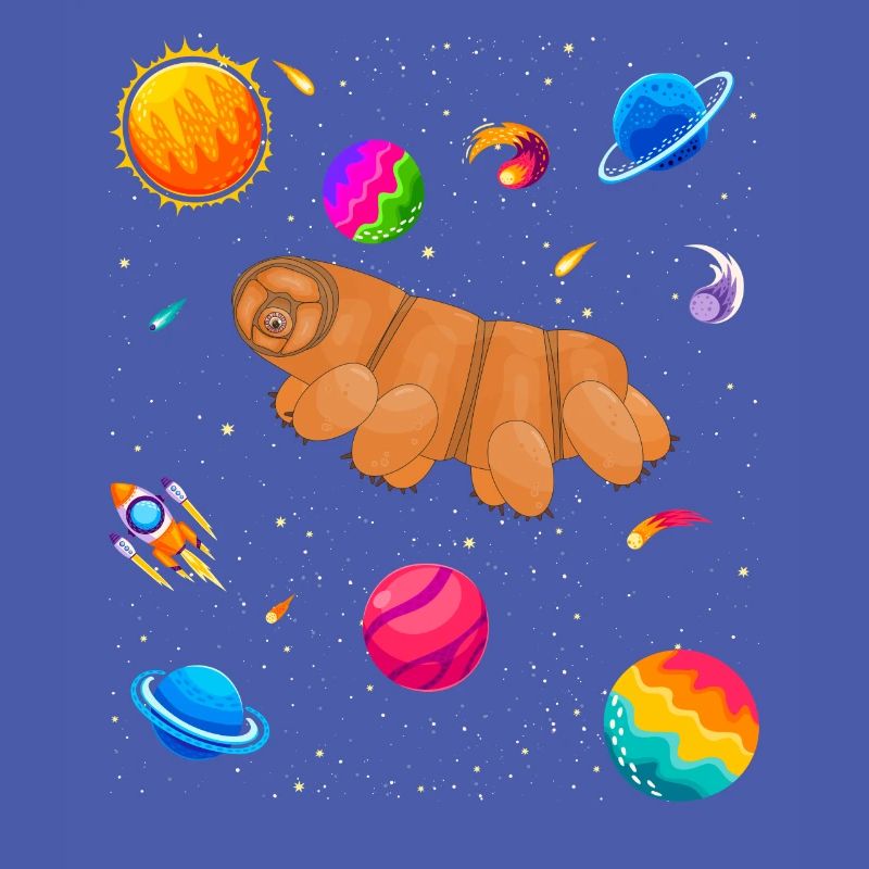 Des tardigrades dans l’espace ! Nerd, Geek Science