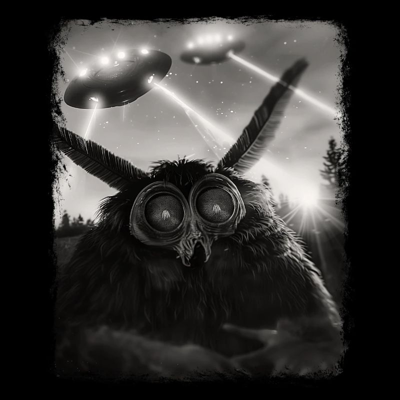 Mothman Cryptozoology UFO Alien Alien Se