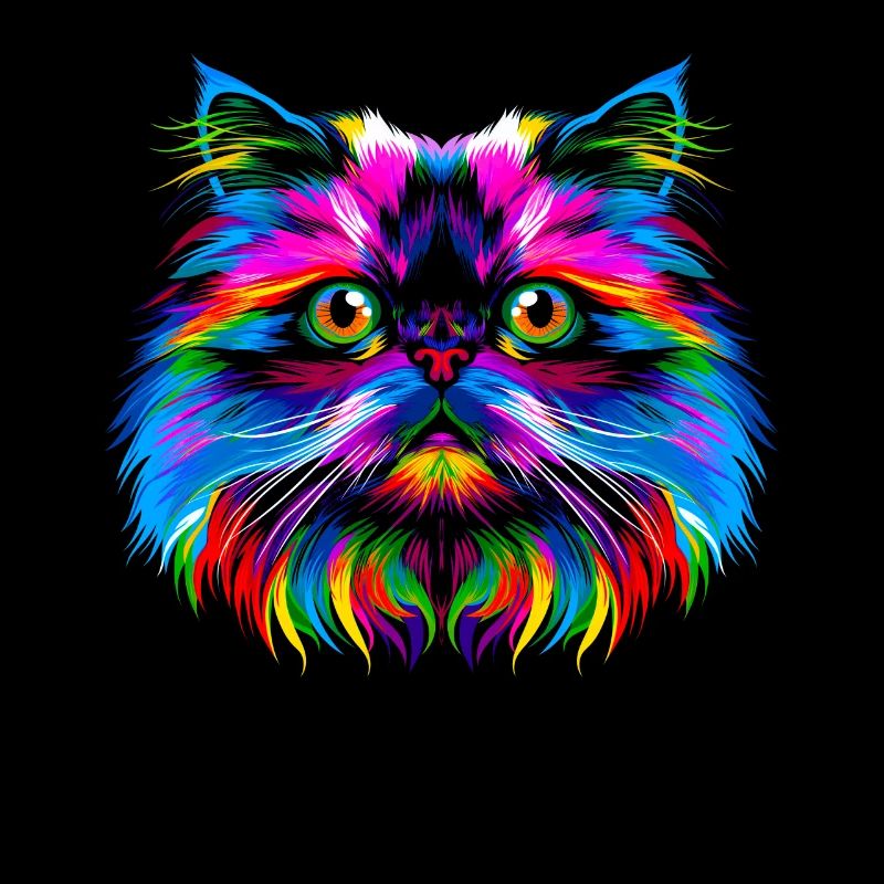 Himalayan Cat Popart