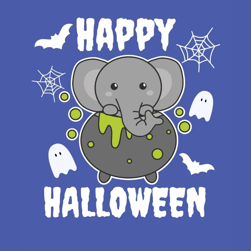 Koala Joyeux Halloween Bâton de Chaudron de Sorcière