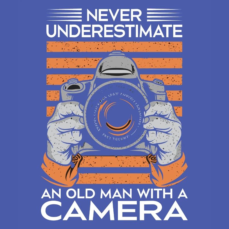 Never underestimate an old man with a camera