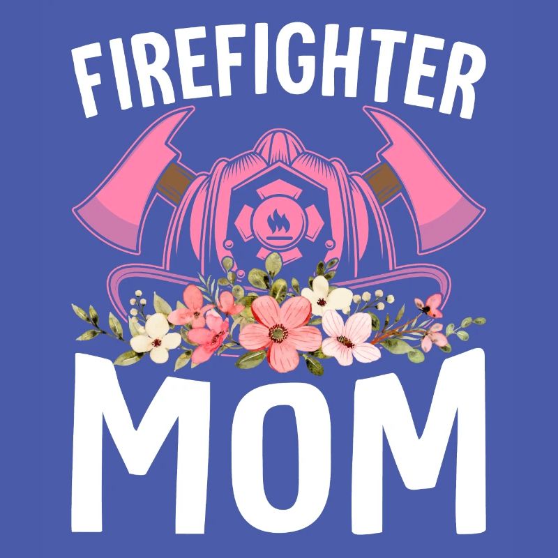 Firefighter Mom Fire Fighting