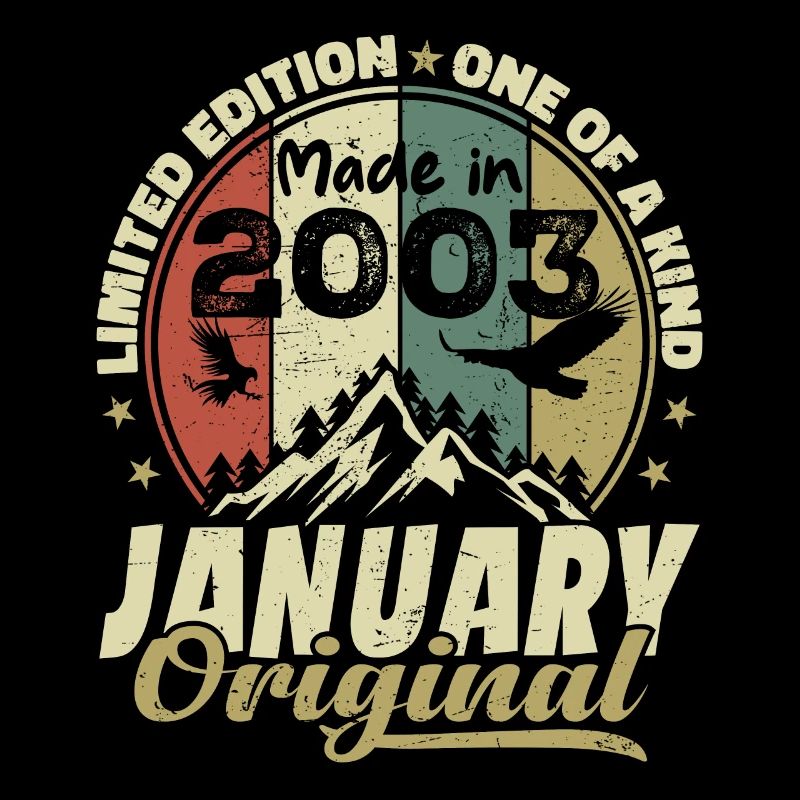 Anniversaire Janvier 2003 - Original Janvier 2003