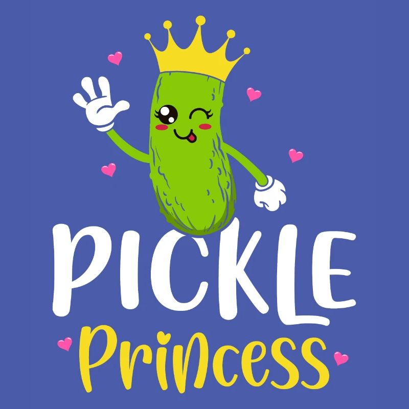 Concombre Princesse Drôle Concombre Fille Concombre