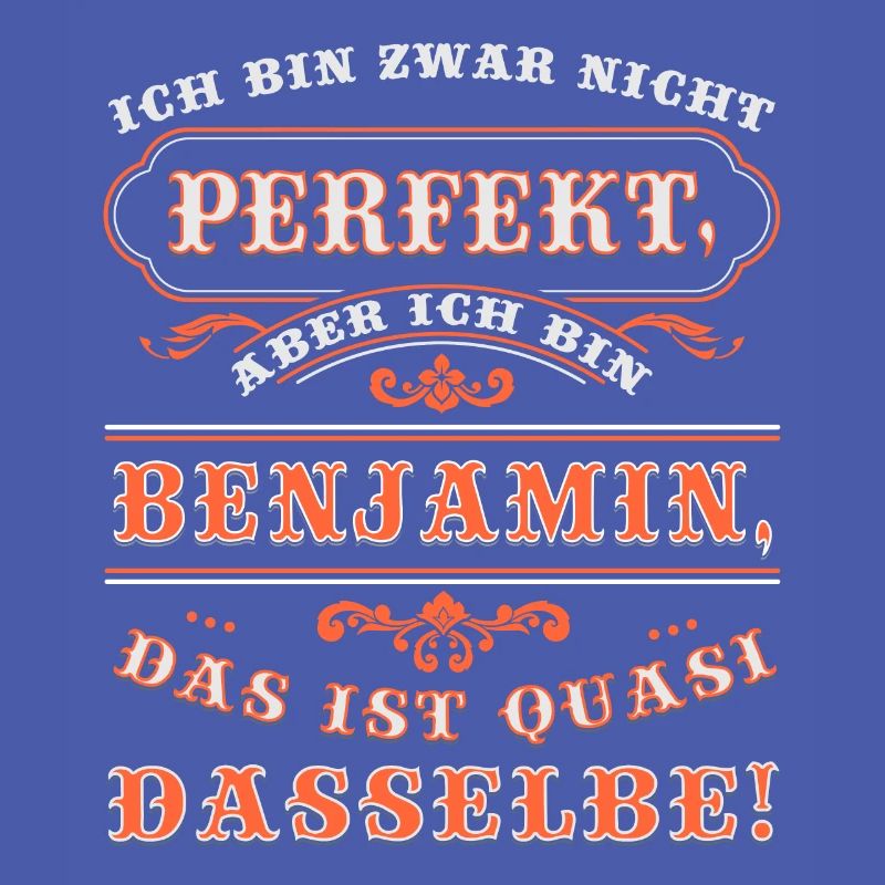 Funny BENJAMIN for Name Day with Name Name