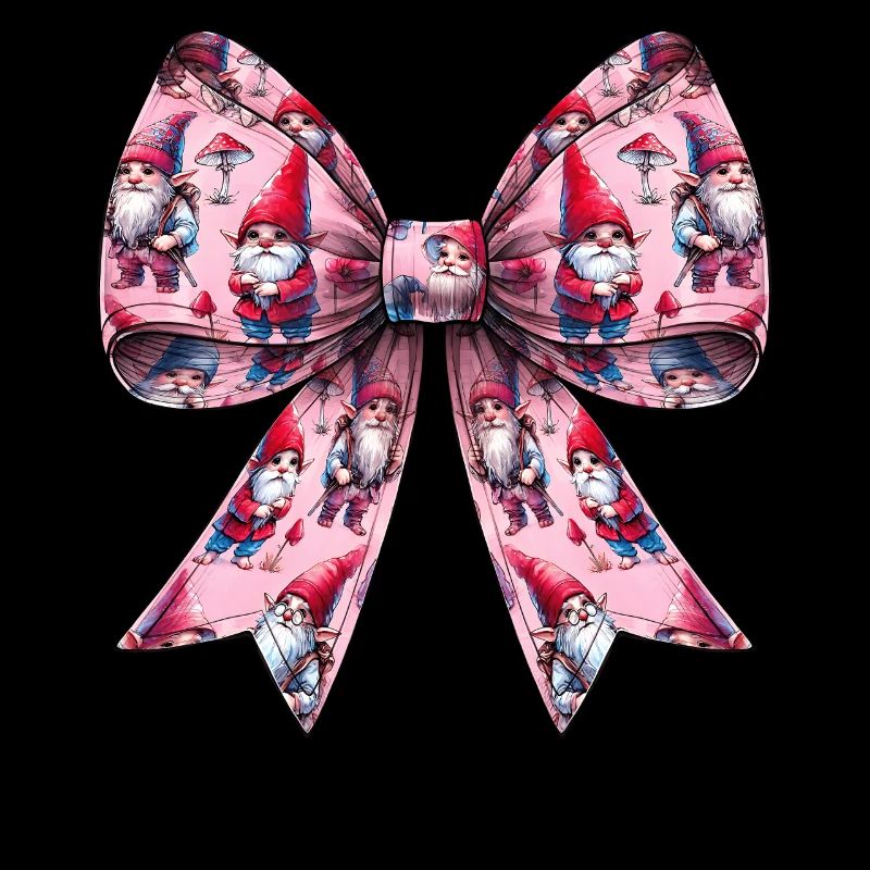 Coquette Bow Gnome St. Patrick’s Day Leprechaun