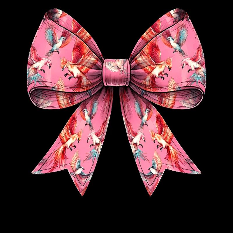 Coquette Bow Phoenix Muster Mythical Eagle Mädchen