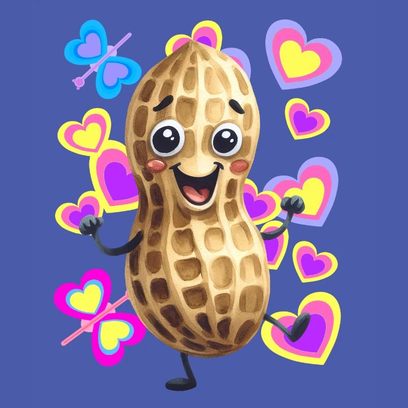 Peanut Spring Dance Dancing Peanuts Kids