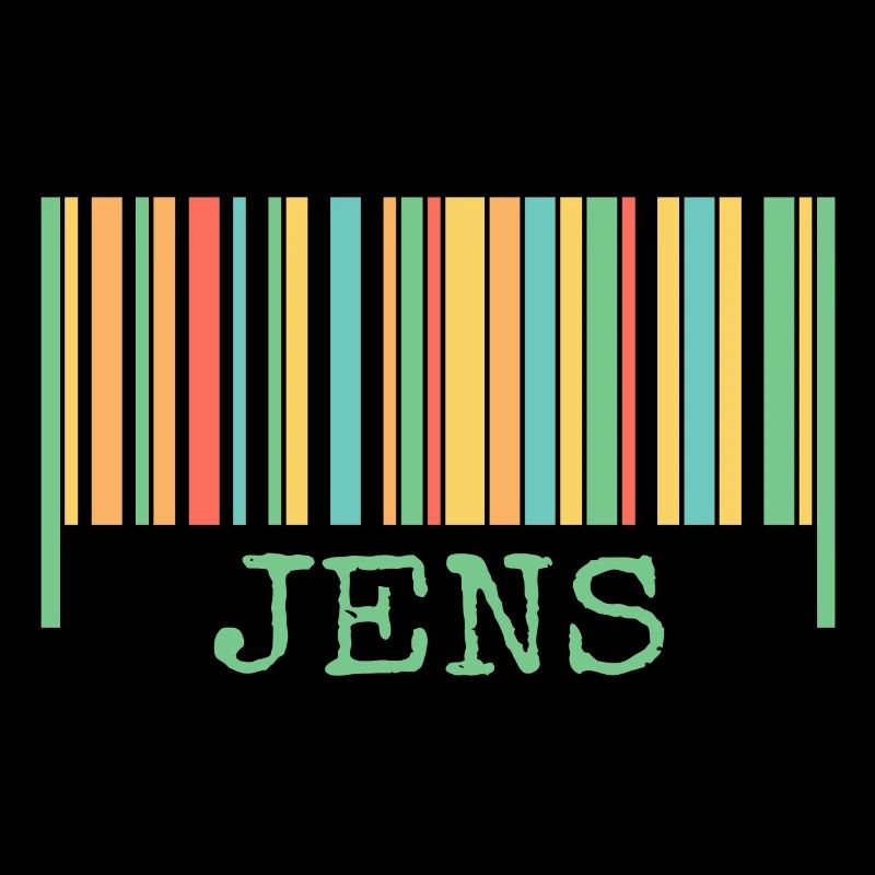 Strichcode Jens