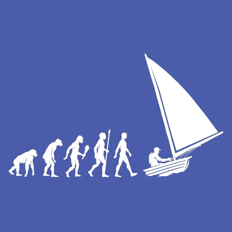 Drôle de voile Evolution Marin idée cadeau