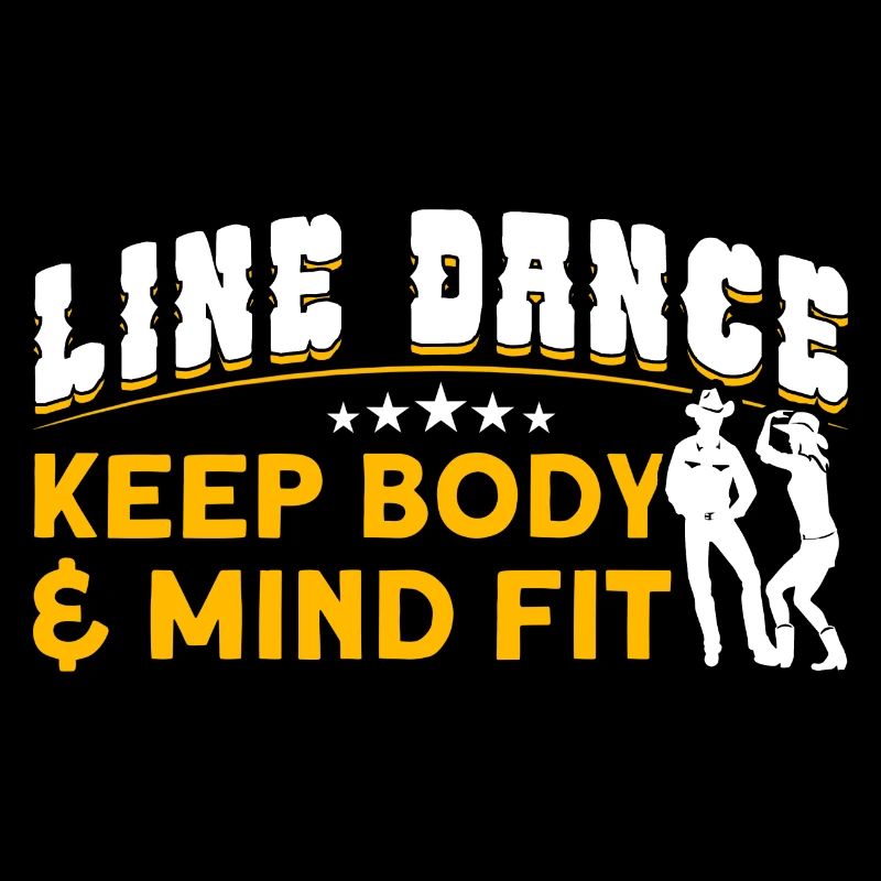 Line Dance Dancer Dance Groupe cowboy Western Dancing