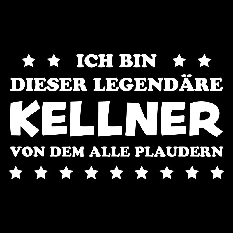 Kellner Lustige Spruch Service Restaurant Geschenk