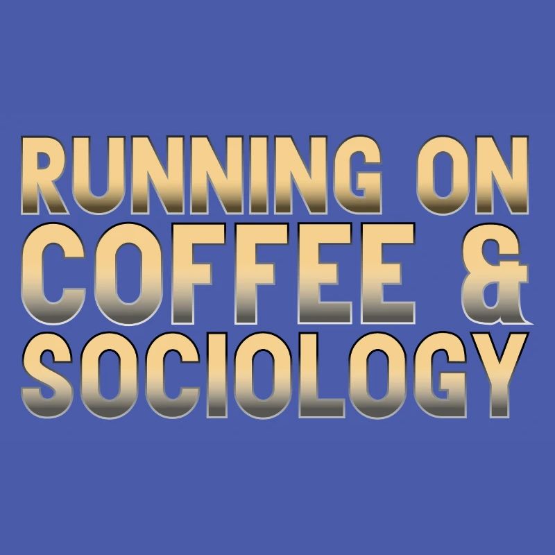 Coffee and sociology. Philosopher Gift