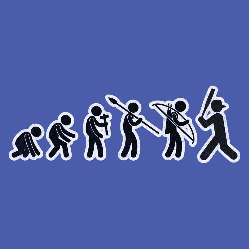 Evolution Baseball Noir Grunge