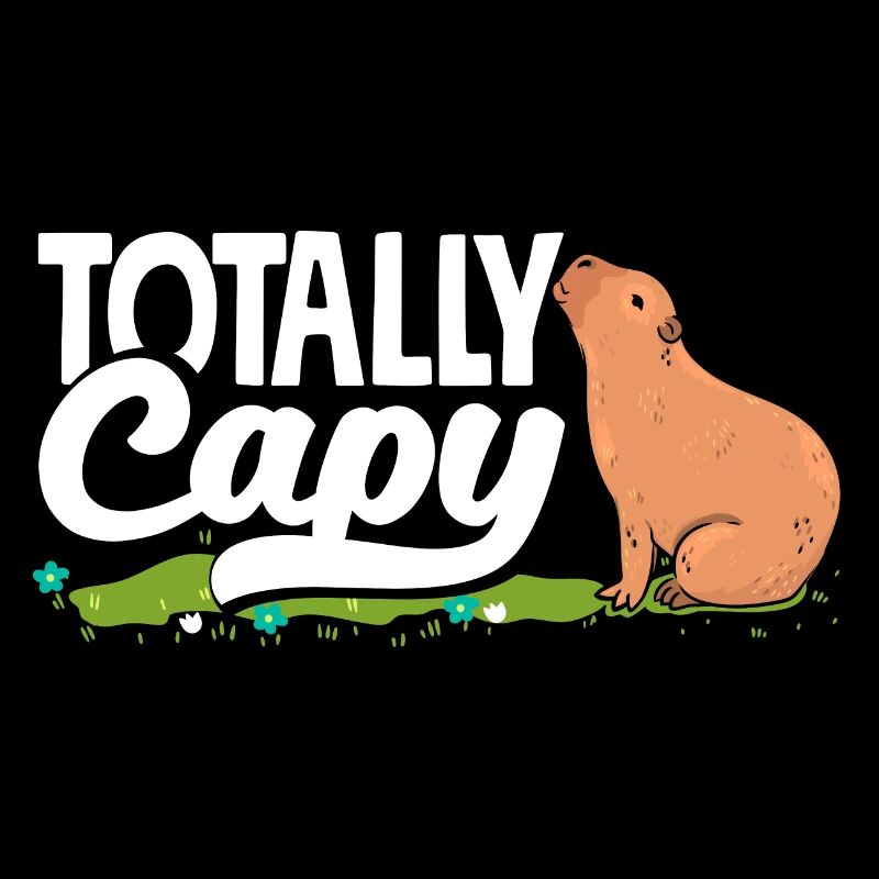 Capybara Nagetier Totally Capy