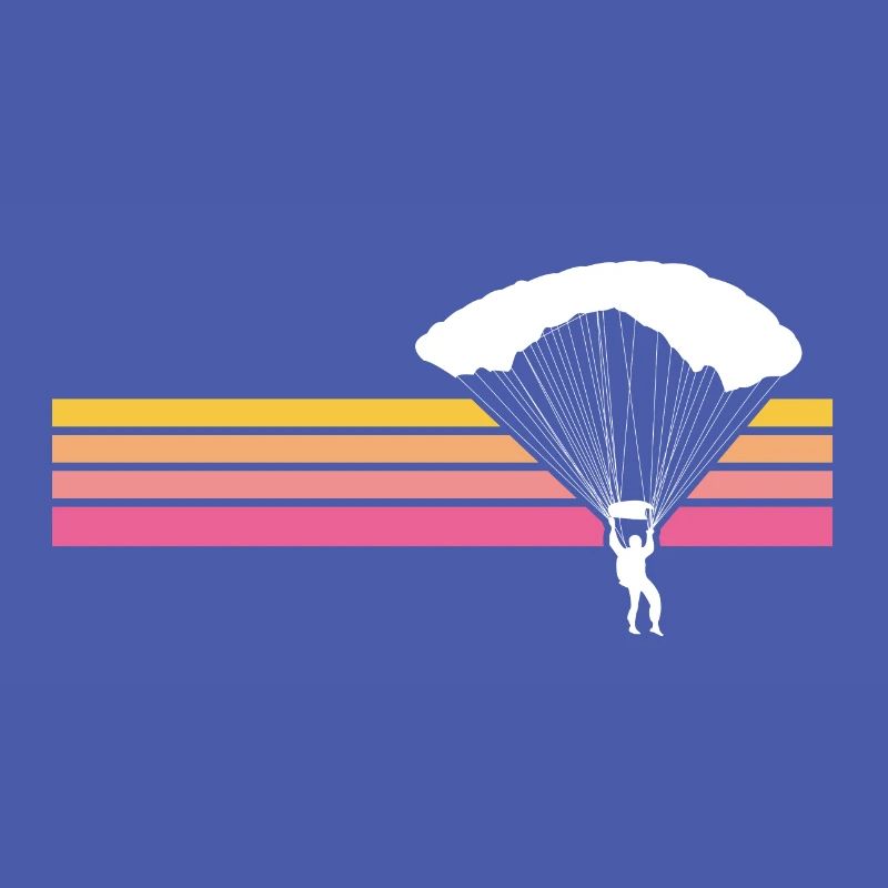 Coups de parachutisme en parachute
