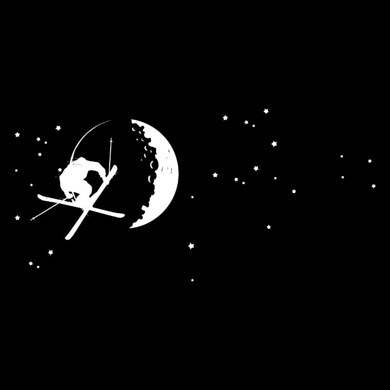 Moon - Skiing - (5)