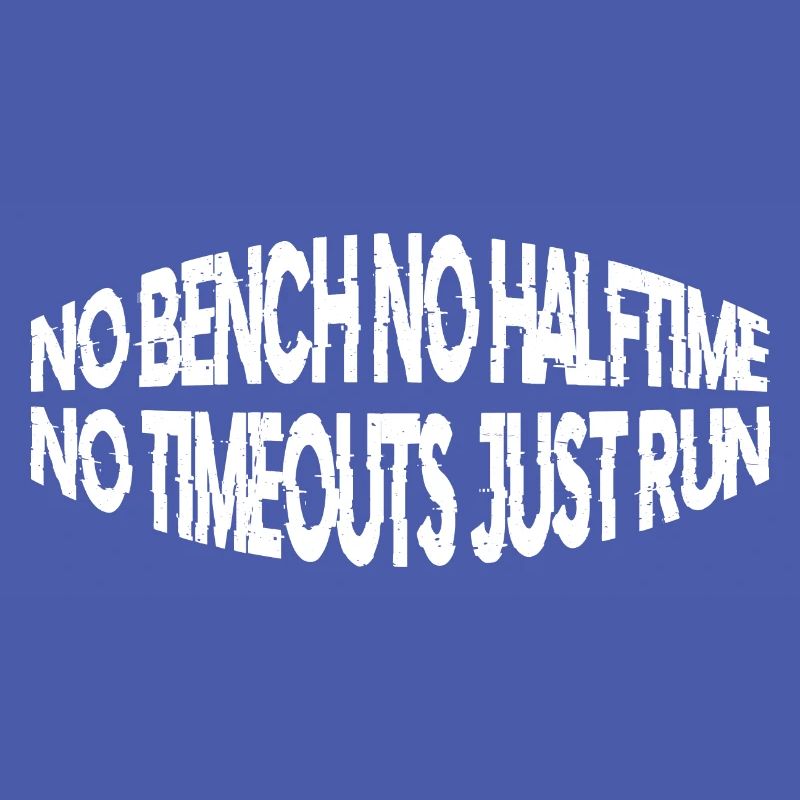 Pas de banc Pas de mi-temps Pas de temps mort Juste Run 4