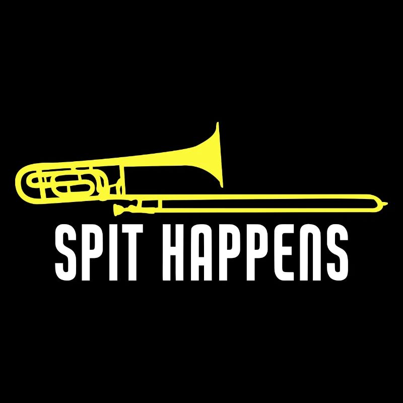 Funny Trombone Spit Happens Trombone Player