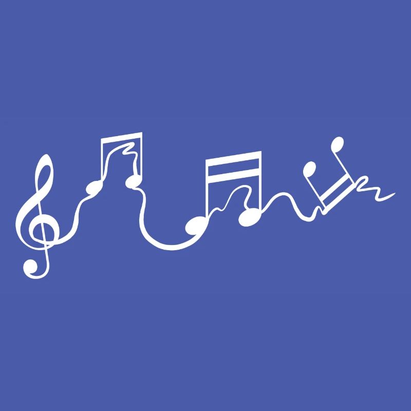 Musiknoten Sänger oder Performer Gift