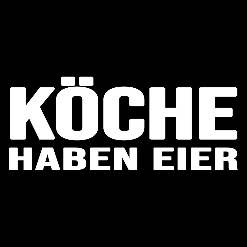 Koch Hobbykoch Küchenregeln Chefkoch kocht Eier