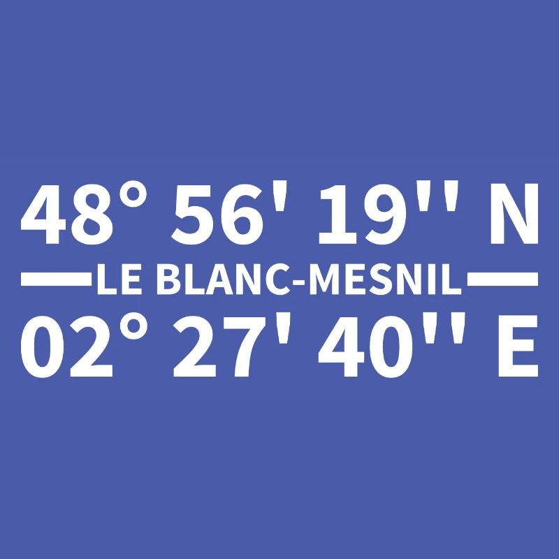 Le Blanc-Mesnil coordinates
