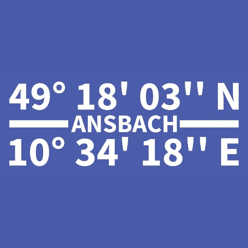 Coordonnées d’Ansbach