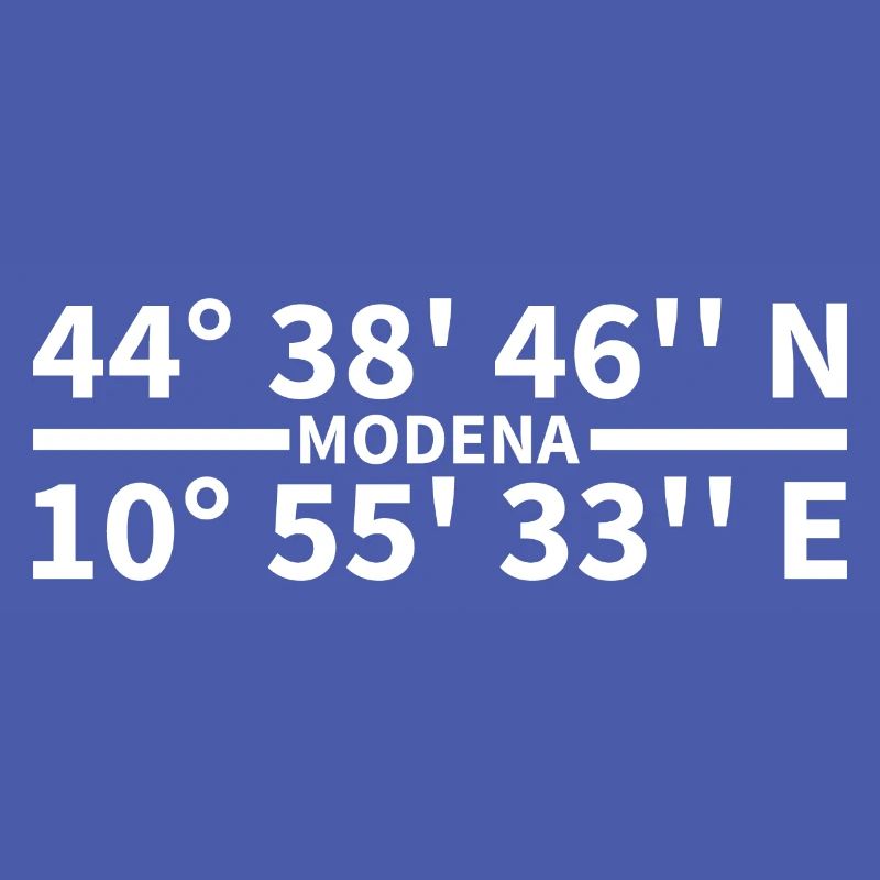 Modena coordinates