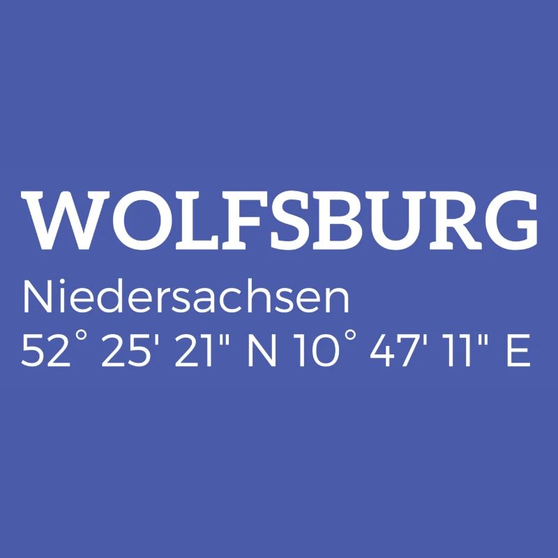 Wolfsburg Basse-Saxe coordonnées