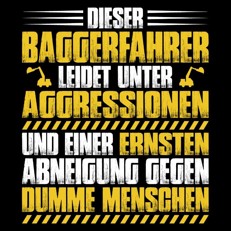 Baggerfahrer Baggerführer Bagger Geschenk