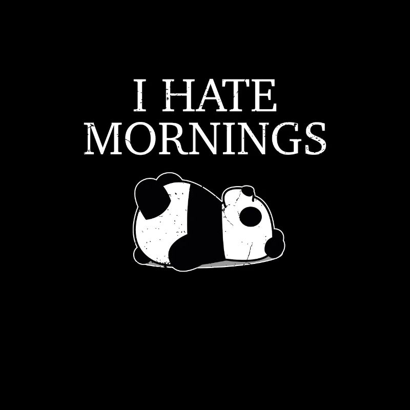 Geschenke Panda Kaffee Pandabär Pandas Bär Müde