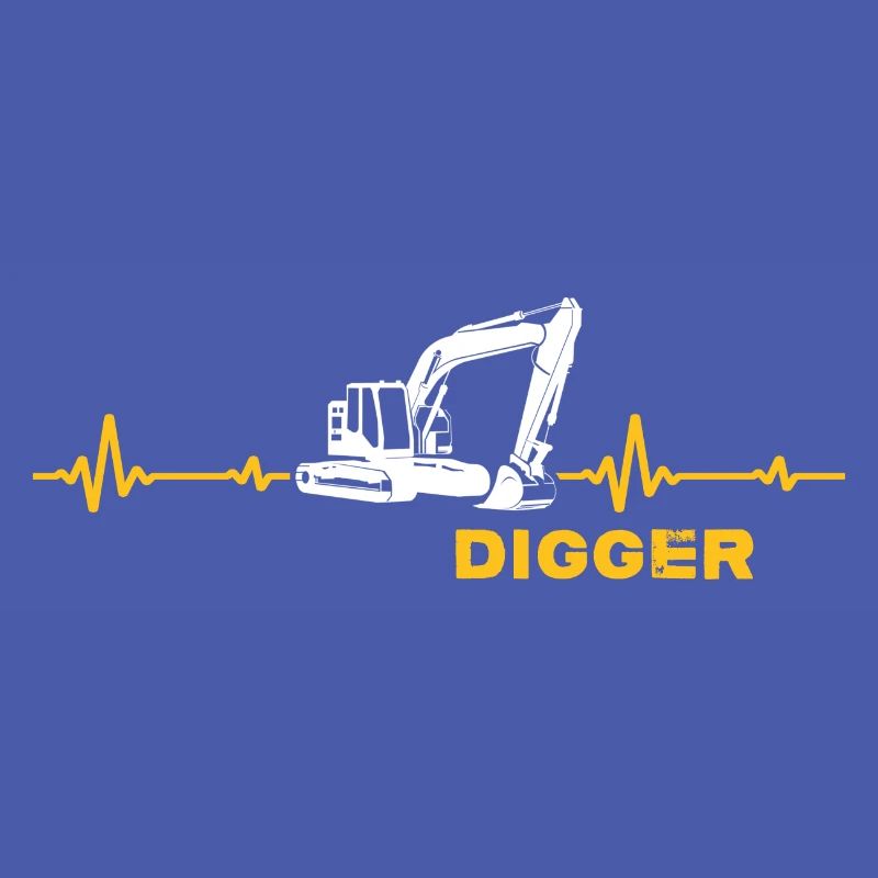 bagger baggerfahrer Baggerschaufel "Digger"