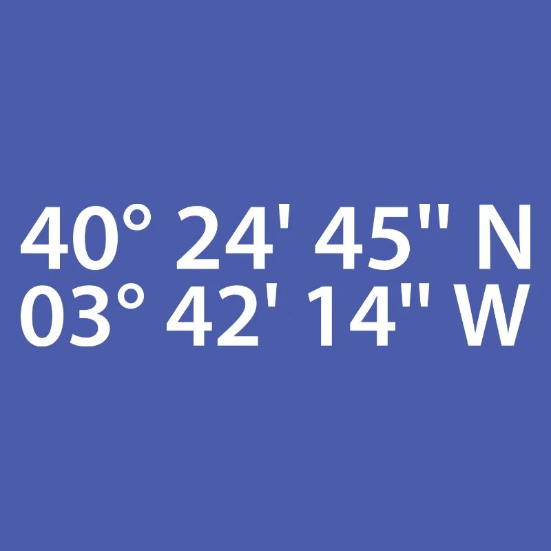 Coordonnées de Madrid