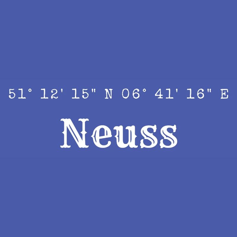 Neuss coordinates