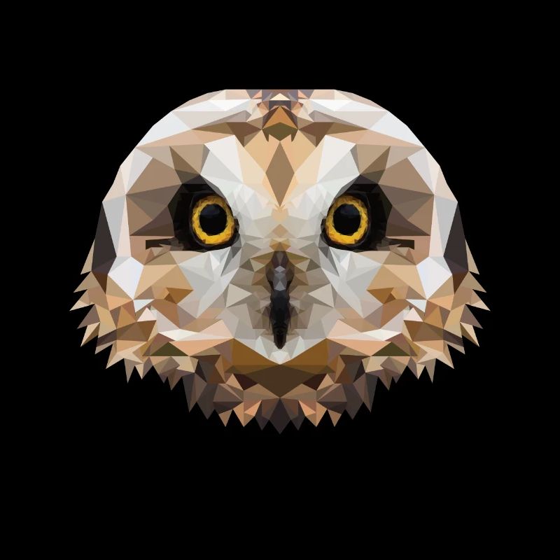 Polygon Sumpfohreule, Eule, Polygon, Tier, Vogel