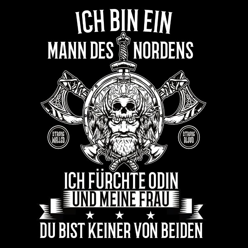 Wikinger Krieger Nordmann Axt Valhalla Nordmänner
