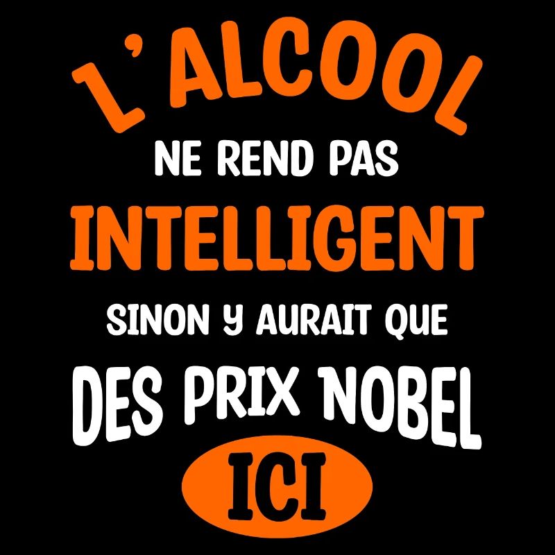 alcool prix nobel - humour soiree