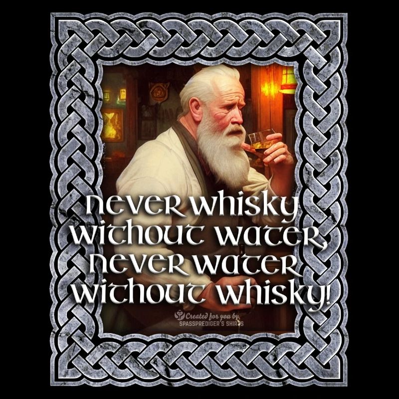 Never water without whisky