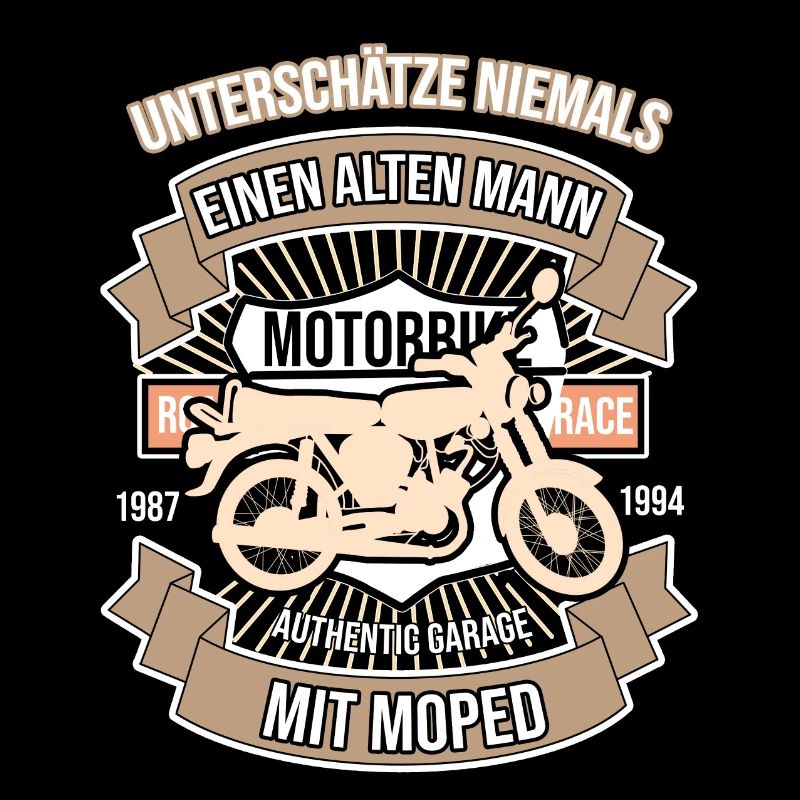 Moped DDR - Unterschätze niemals einen alten Mann