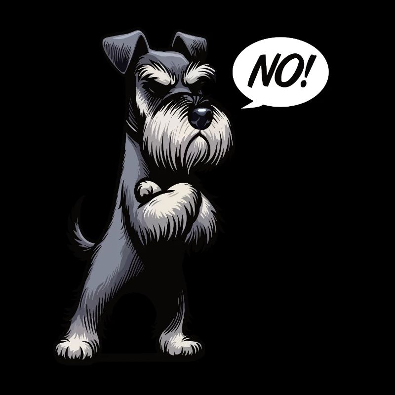 Pas de Schnauzer Schnauzer géant Propriétaire de Schnauzer