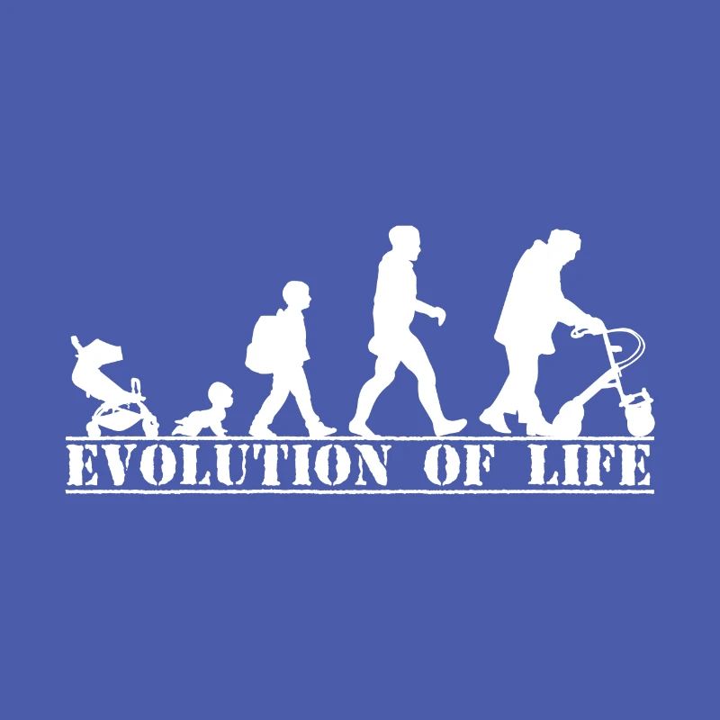 Rentner Opa Rollator Rente Evolution Geschenk