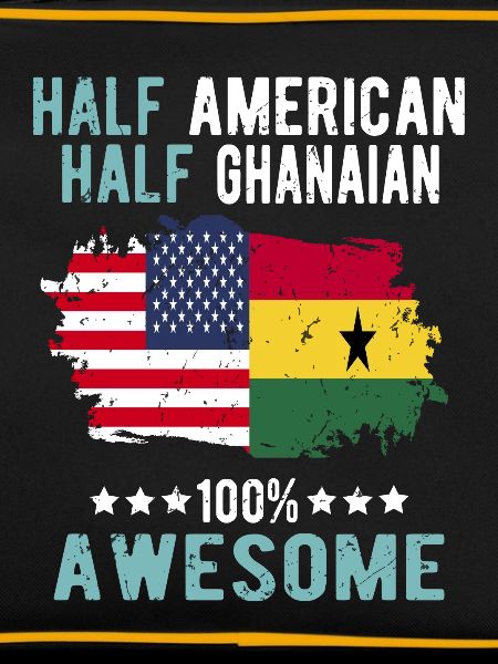 Half American Half Ghanese