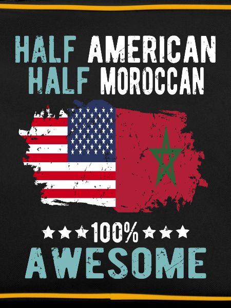 Moitié américain moitié marocain