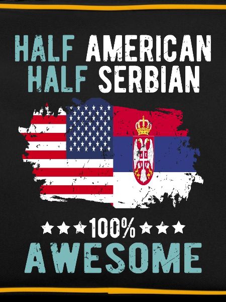 Half American Half Serb