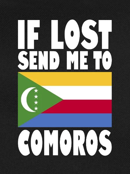 Comoro's flag saying