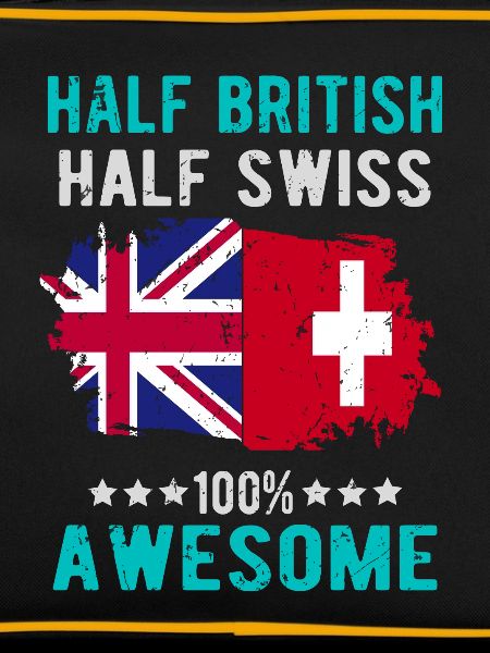 Half British, half Swiss